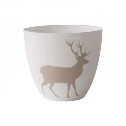 Linterna Ciervo Ø9cm - Xmas Blanco - Asa Selection ASA SELECTION ASA10124690