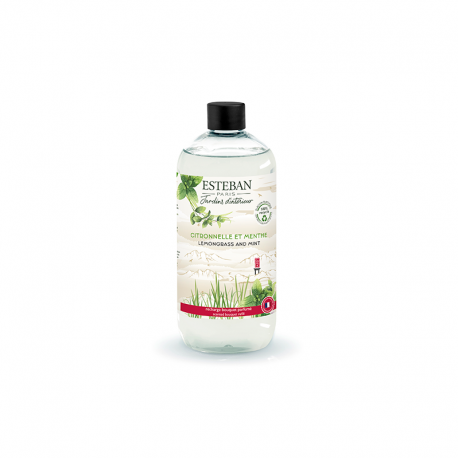 Recarga para Bouquet 500ml Citronela e Menta - Nature Universe - Esteban Parfums ESTEBAN PARFUMS ESTBCM-032