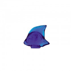 Fish Sculpture Cap Ferrat Blue Cap-ferrat Blue - Lalique