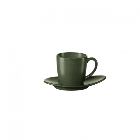 Taza Con Plato Para Expreso - Cuba Verde - Asa Selection ASA SELECTION ASA1231442