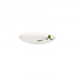 Small Dessert Plate Ø14,5cm - Leaves White And Green - Asa Selection ASA SELECTION ASA1906313
