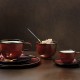 Taça de Chá Ø8cm Rusty Red – Kolibri - Asa Selection ASA SELECTION ASA25510250