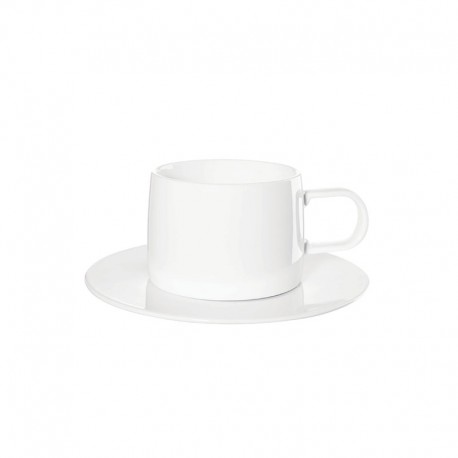 Cup with Saucer - Muga White - Asa Selection ASA SELECTION ASA29062017