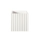 Planter with Grooves 15Cm - Quadro White - Asa Selection ASA SELECTION ASA46126005