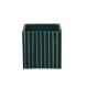 Planter with Grooves 15Cm - Quadro Petrol - Asa Selection ASA SELECTION ASA46126121