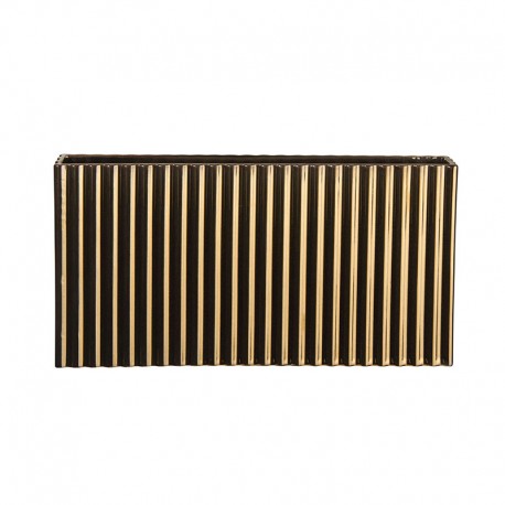 Jarra 29,5Cm com Ranhuras Dourado - Quadro - Asa Selection ASA SELECTION ASA49246425