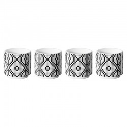 Set of 4 Mini Bowls - Apero Black And White - Asa Selection ASA SELECTION ASA51512017