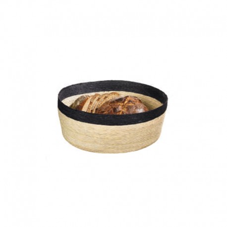 Cesta Redonda M - Makaua Marrón Y Negro - Asa Selection ASA SELECTION ASA79201058