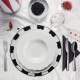 Plato De Servicio - Circus Negro Y Blanco - Alessi ALESSI ALESMW33