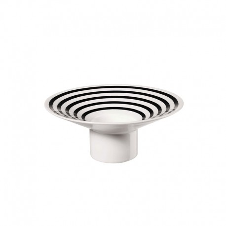 TeaLight Holder Stripes ø12,7cm - New Memphis White And Black - Asa Selection ASA SELECTION ASA86132086