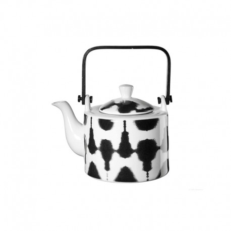 Tea Pot Blurred - Maori Black And White - Asa Selection ASA SELECTION ASA90900071