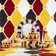 Plato De Servicio - Circus Negro Y Blanco - Alessi ALESSI ALESMW33