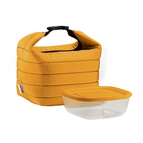 Thermal Bag and Airtight Container S Set Ochre - Handy - Guzzini GUZZINI GZ032950165