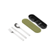 Travel Cutlery with Case Avocado Green - Store&Go - Guzzini GUZZINI GZ171101253
