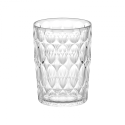 Tall Tumbler Pattern 1 Transparent - Vanity - Guzzini