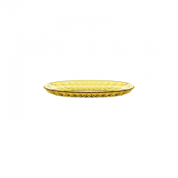 Travessa Pequena Oval Amarelo Açafrão - Vanity - Guzzini GUZZINI GZ131301STE281