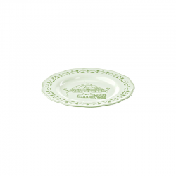 Plato de Postre Verde Polvo - Josephine - Guzzini