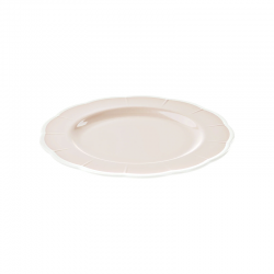 Plato Llano Rosa Polvo - Flora - Guzzini