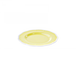 Plato de Postre Amarillo Polvo - Flora - Guzzini