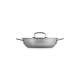 Caçarola Baixa com Tampa 24cm - Classic Inox - Le Creuset LE CREUSET LC96203924001000