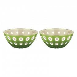 Juego de 2 Cuencos 12cm Arena/Blanco/Verde - Le Murrine Arena, Blanco Y Verde - Guzzini GUZZINI GZ279412159