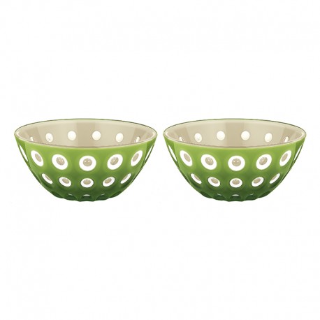 Conjunto de 2 Taças 12cm Areia/Branco/Verde - Le Murrine Areia, Branco E Verde - Guzzini GUZZINI GZ279412159