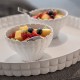 Bandeja Redonda Blanco Leche - Tiffany - Guzzini GUZZINI GZ198901156