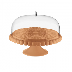 Small Cake Stand with Dome Terracotta - Tiffany - Guzzini GUZZINI GZ199401242