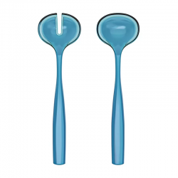 Salad Servers Turquoise - Dolcevita - Guzzini