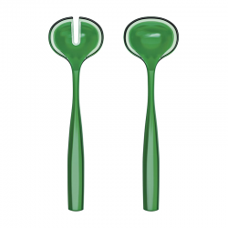 Salad Servers Emerald - Dolcevita - Guzzini