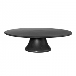 Prato para Bolos Preto 35cm - Grande Nero - Asa Selection