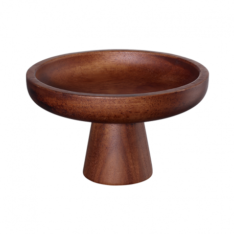 Prato em Madeira com Pé ᴓ21cm Acácia - Wood Castanho - Asa Selection ASA SELECTION ASA53864970