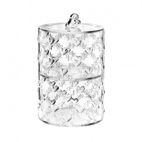 Juego de 2 Recipientes Apilables Transparente - Love - Guzzini GUZZINI GZ11520100