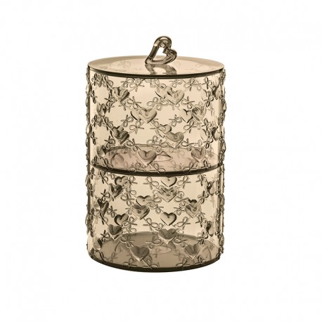 Set of 2 Stackable Containers Sand - Love - Guzzini GUZZINI GZ11520139