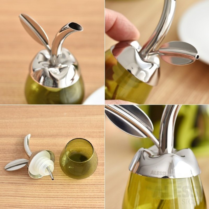 Olive Oil Taster With Pourer - Fior D´Olio Transparente - Alessi
