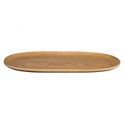 Tabuleiro Oval Madeira 40x25cm - Wood - Asa Selection