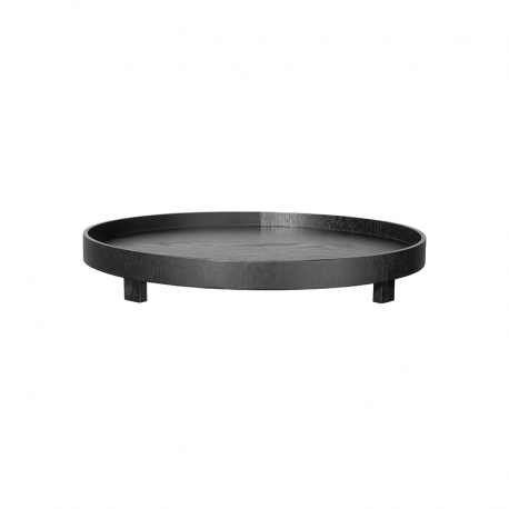 Tray with Feet Ø40cm Black - Wood Black - Asa Selection ASA SELECTION ASA53970970