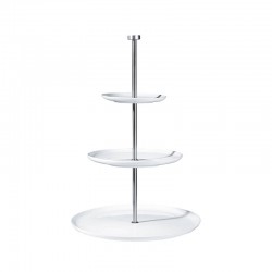 Étagere de Tres Pisos Plano - Grande Blanco - Asa Selection