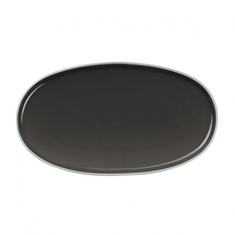 Oval Platter 28,5x16cm Caviar - Semana Anthracite - Asa Selection ASA SELECTION ASA27200500