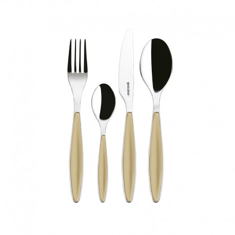 24-Piece Cutlery Set Sand - Feeling - Guzzini GUZZINI GZ23000039