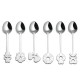 Set of 6 Teaspoons - Love Silver - Guzzini GUZZINI GZ26841863