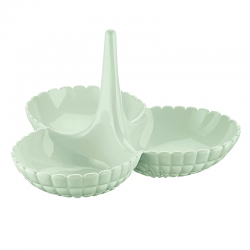 Prato de Aperitivos Verde Malva - Tiffany - Guzzini
