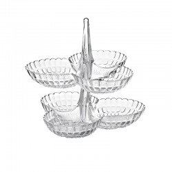 Set of 2 Hors D'Oeuvres Dishes Clear - Tiffany - Guzzini