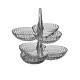 Set of 2 Hors D'Oeuvres Dishes Grey - Tiffany - Guzzini GUZZINI GZ19920192