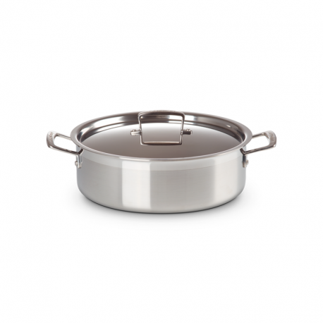 3-ply Stainless Steel Sauteuse 28cm - Classic - Le Creuset LE CREUSET LC96100928000000