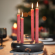 Candle Holder 22cm Black - Stone - Asa Selection ASA SELECTION ASA60100174