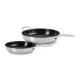 Set de 2 Sartenes Bajas Antiadherentes 3-Ply - Essential Acero - Le Creuset LE CREUSET LC53088000010000