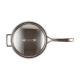 Non-Stick Chef's Pan with Lid 24cm Steel - Le Creuset LE CREUSET LC96201424001000
