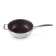 Sartén del Chef con Tapa 24cm Inox - Le Creuset LE CREUSET LC96201424001000
