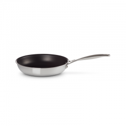 Frigideira Baixa Antiaderente com Pega 24cm - Signature Inox - Le Creuset LE CREUSET LC96600224000000